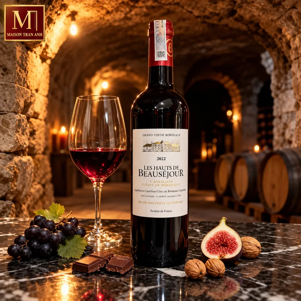 Chai Les Hauts de Beauséjour — vang Bordeaux